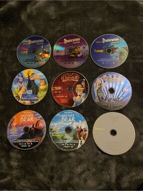 Disney DVD Lot Discs Only